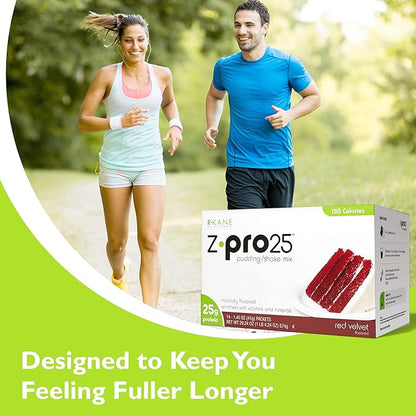 Z-Pro Red Velvet Protein Drink Mix 25g Protein 14 Packets