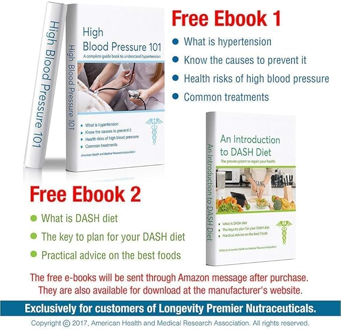 [2-Bottle Value Pack] Longevity Blood Pressure 12+ Quality