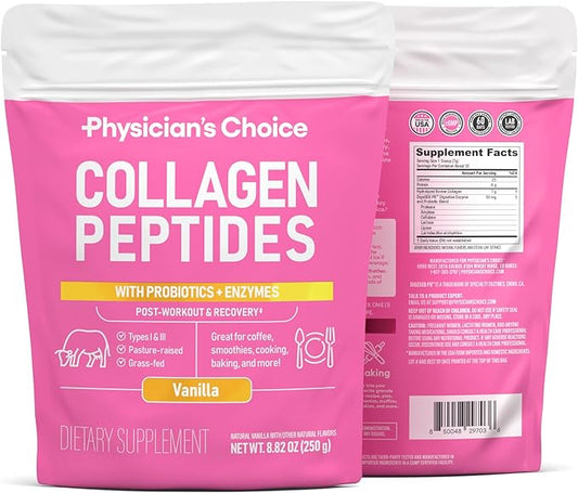 Physician's CHOICE Collagen Peptides Powder (Hydrolyzed Protein