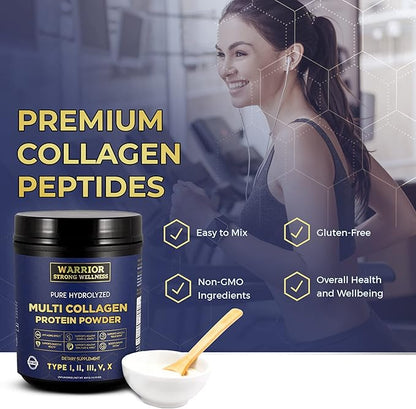 Pure Hydrolyzed Multi Collagen Protein Powder,