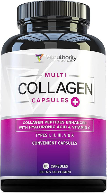 Vitauthority Multi Collagen Pills for Women 60 Servings