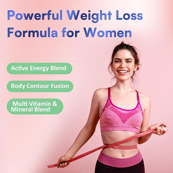 Collagen Burn Powder for Women - Weight Loss Supplements for Belly Fat Burning, Metabolism Booster, Designed for Effective and Healthier Fat Loss - 420g