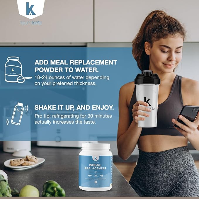 Meal Replacement Powder Gluten Free Contains 100% natural 742g-Vanilla