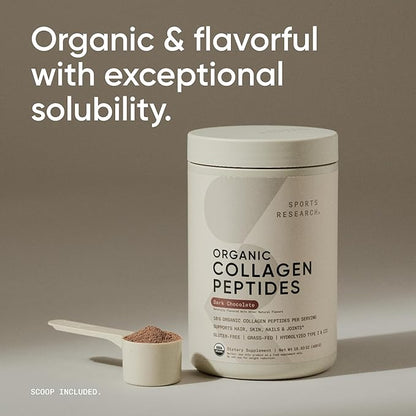 Sports Research® Organic Collagen Powder 30 Servings