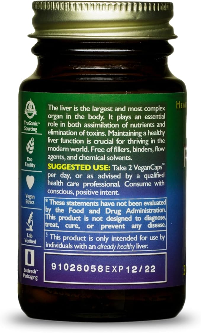 HEALTHFORCE SUPERFOODS Liver Rescue 30 Capsules