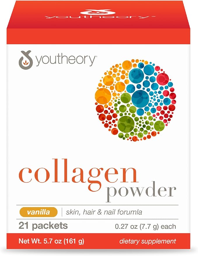 Youtheory Collagen Powder Bottle (Vanilla, 21 1))