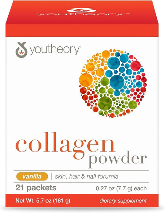 Youtheory Collagen Powder Bottle (Vanilla, 21 1))