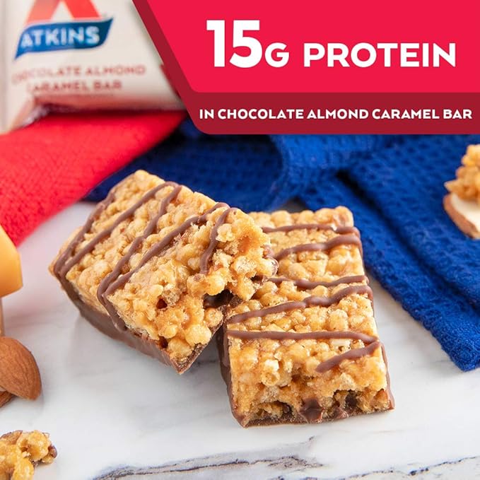 Atkins Chocolate Chip Granola Protein Meal 17g Protein, 12 Count 5 Count