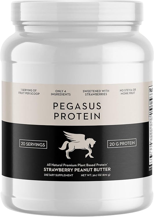 Premium Protein Powder, Strawberry Peanut Butter (20g of 4 Ingredients 20 Servings