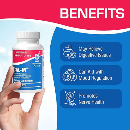 Magnesium and Calcium Supplement 90 Tablets B6 -