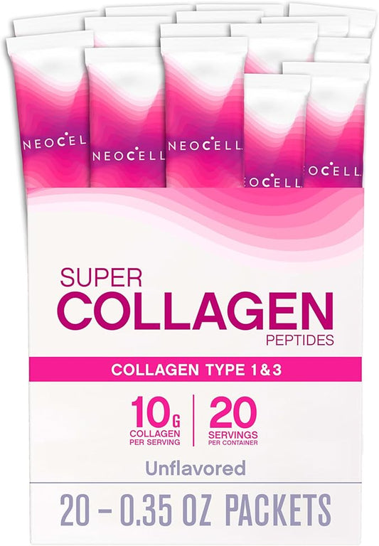 NeoCell Super Collagen Peptides, 10 g 20 Servs, 7 Oz.