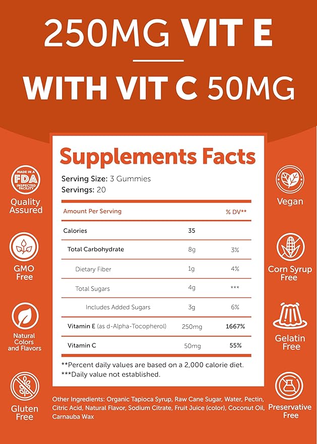 Lunakai Collagen and Vitamin E Gummies Bundle 250 mg
