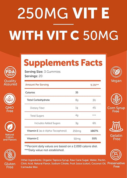 Lunakai Collagen and Vitamin E Gummies Bundle 250 mg