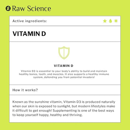Liquid Vitamin D Drops - Vitamin D3 10,000 IU for Faster Absorption - Helps Support Strong Bones & Healthy Heart - Vit D3 for Mood & Immune System Function - High Dose D3 Vitamin Sublingual - 2 fl oz