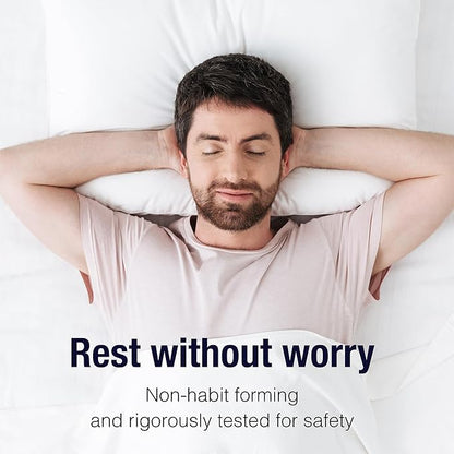 Natural Factors Stress-Relax Tranquil Sleep Extra 5-HTP, Melatonin, 60 tablets (60 servings)