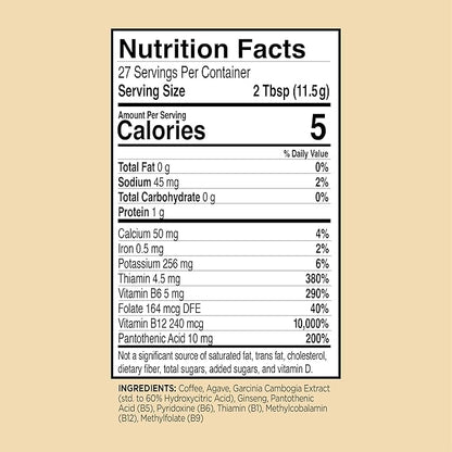 VitaCup Slim Ground Coffee, Diet Support with Ginseng, Garcinia, B Vitamins, Medium Dark Roast, Bold and Smooth,100% Arabica Specialty Coffee Grounds, 4 bags, 11oz each