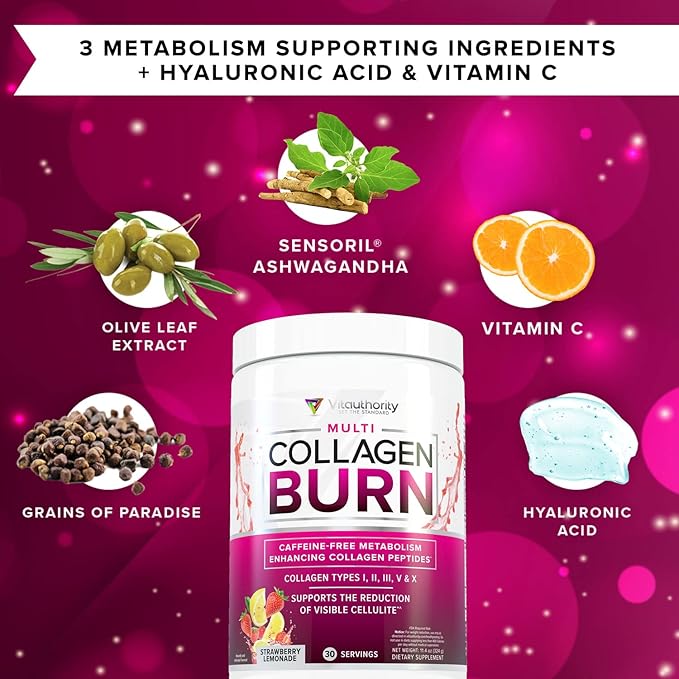 Multi Collagen Burn: Multi-Type Hydrolyzed Collagen