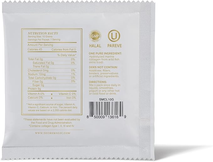Premium Marine Collagen Powder with Type 14 Stir (10g Each)