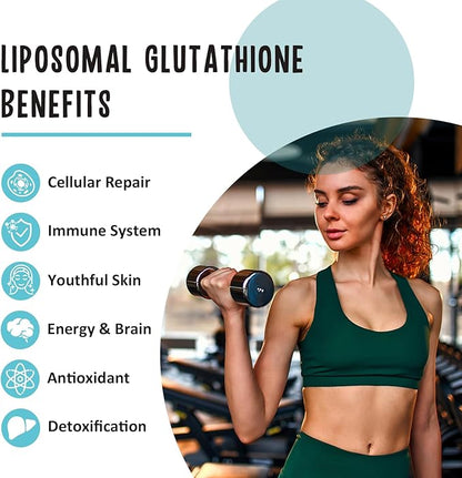 2400 MG Liposomal Glutathione Softgels, Max 360 Softgels