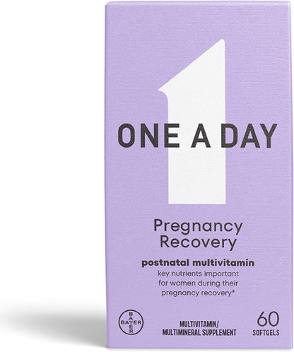 ONE A DAY Postnatal Complete Multivitamin Omega-3 DHA, 60 Count
