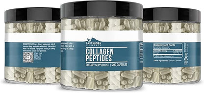 Earthborn Elements Collagen Peptides 200 Capsules,