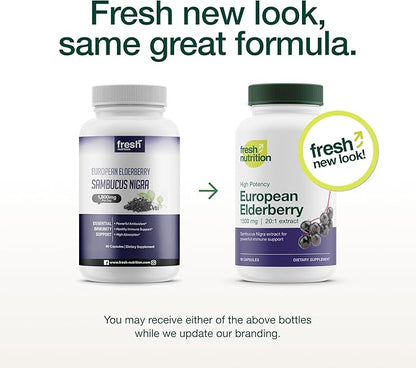 Elderberry Immune Support – Strongest DNA 1800mg Sambucus