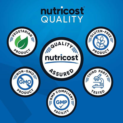 Nutricost Pre-Workout Complex Powder (30 Servings, Blue Raspberry) - Pre-Workout Supplement with Beta-Alanine, Taurine & Amino Acids