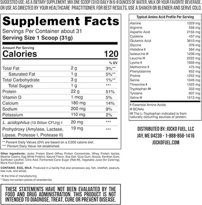 Jocko Mölk Whey Protein Powder (2 LB,
