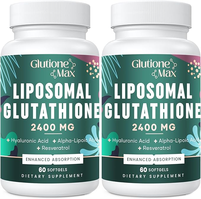 2400MG Liposomal Glutathione 120 Softgels