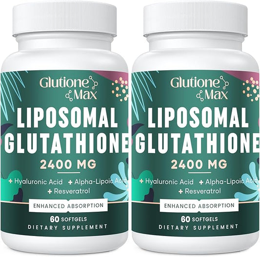 2400MG Liposomal Glutathione 120 Softgels