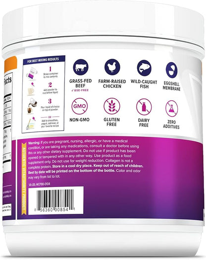 Multi Collagen Peptides Plus Hyaluronic Acid 60 Servings