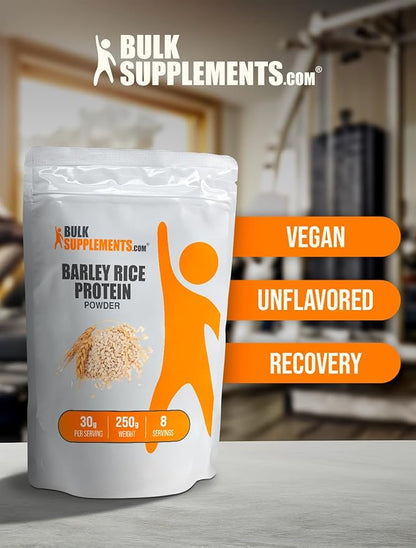 BulkSupplements.com Barley Rice Protein Powder 30g per 250g (8.8 (8.8 oz) 1)