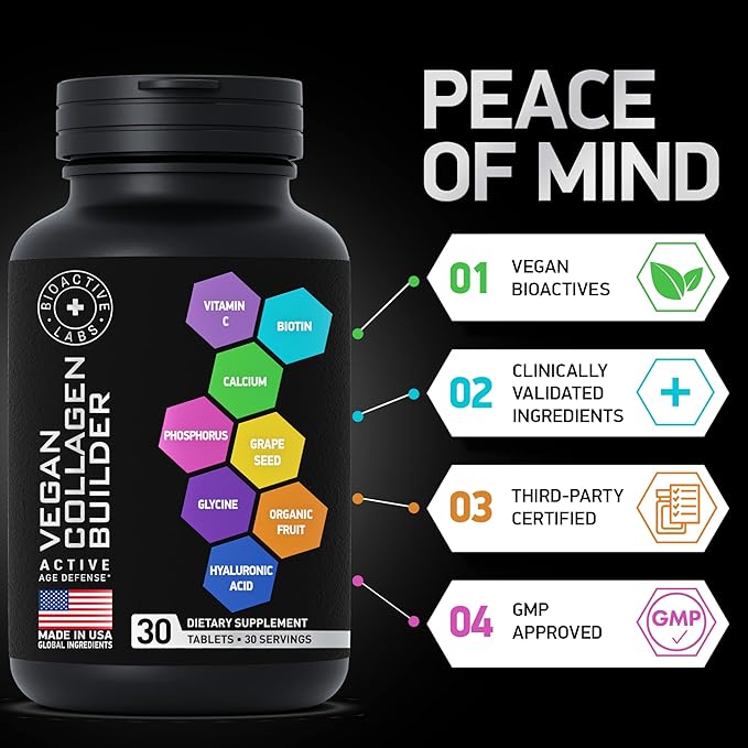 Vegan Collagen Supplements for Women 30 Plant