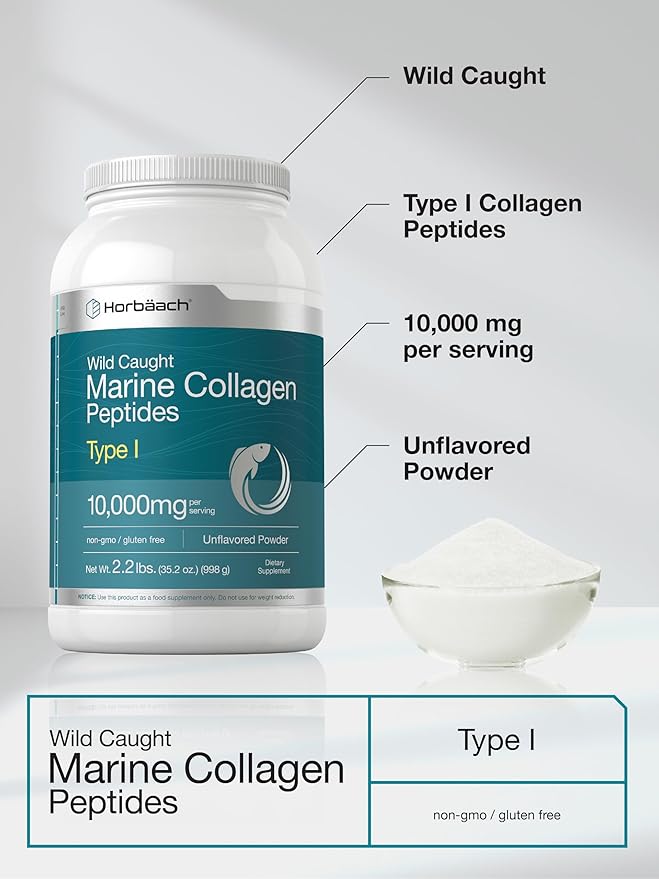 Horbäach Marine Collagen Powder 2.2 lbs
