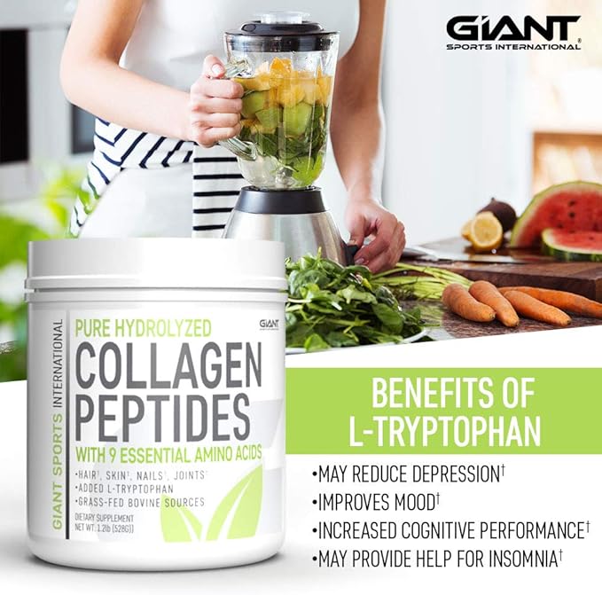 Giant Sports Collagen Peptide Powder 1 Type 3-1 LB