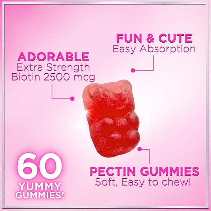 Collagen Peptides Gummies for Women & Men 60 Gummies