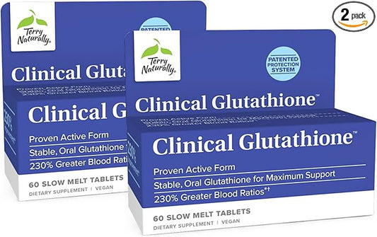 Terry Naturally Clinical Glutathione 60 Slow 2 - 300 mg 60 Total