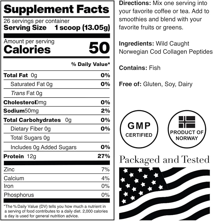 Norcal Marine Collagen 12oz Marine