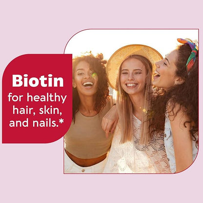 Sugar-Free Methylated Multivitamin for Women Gummies D3, E, B12, Iron,