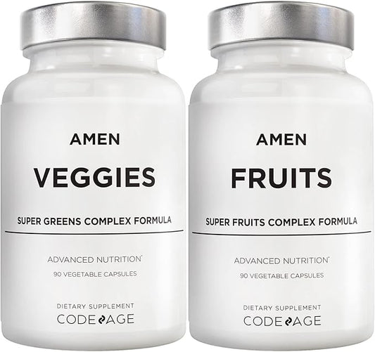 Amen Fruits + Veggies Vitamins Bundle, 180 ct