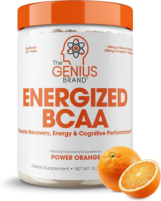 Genius BCAA Energy Powder, Orange