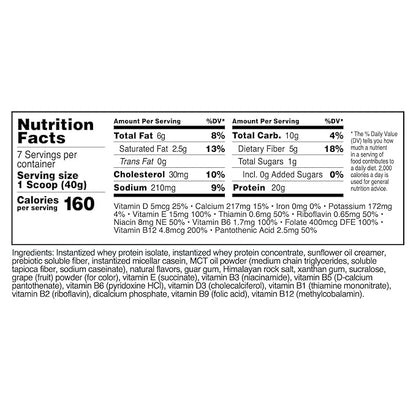 TransformHQ Meal Replacement Shake Powder 7