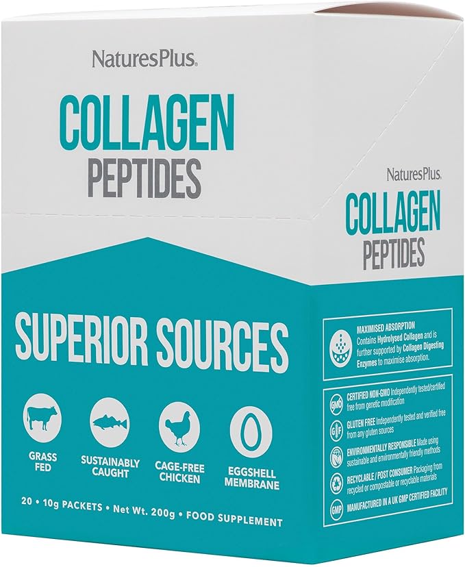 Natures Plus Collagen Peptides 20 Stick 20 Servings