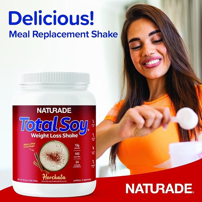 Naturade Total Soy Protein Powder 13g Plant 140 Calories (15 Servings)