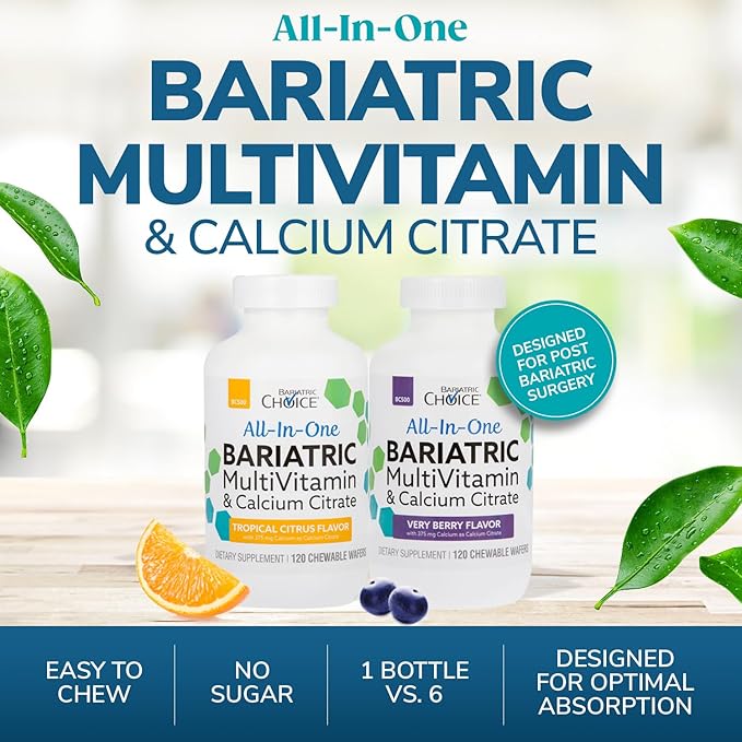 Bariatric Choice All-in-One Bariatric MultiVitamin 375 mg (120ct)
