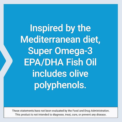 Life Extension Super Omega-3 EPA/DHA Fish 120 Softgels