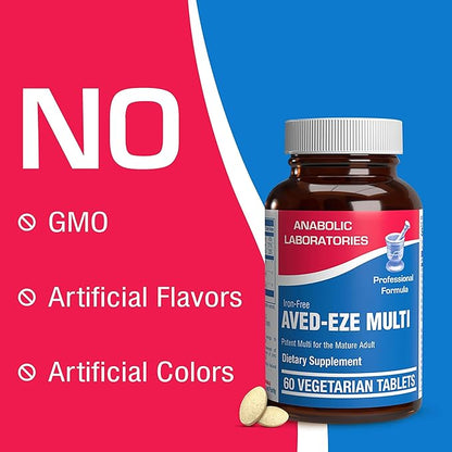 Iron Free Daily Multivitamin for Men 60 Tablets