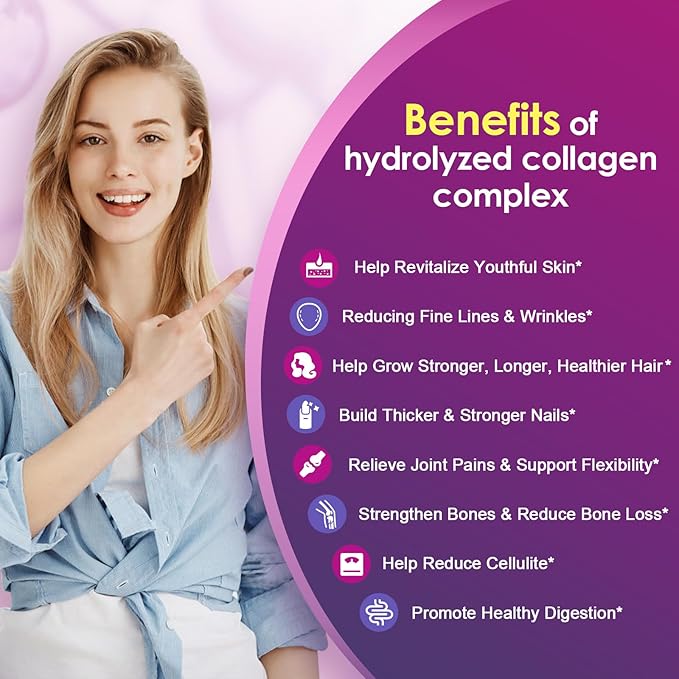 NATURE TARGET Multi Collagen Peptides Powder 50 Servings