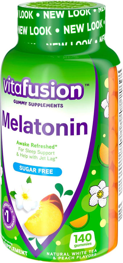 Vitafusion Melatonin Gummy Vitamins, 140 Count 1)
