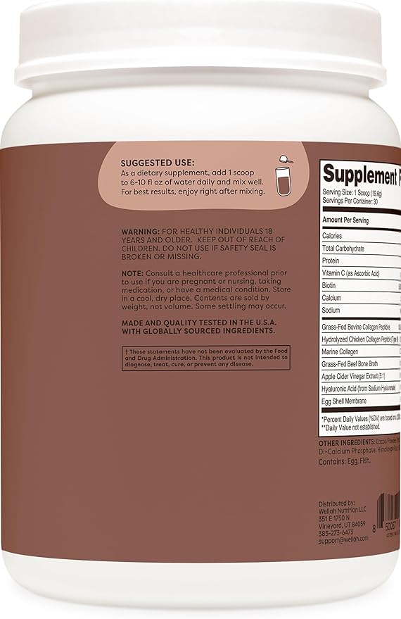 The Afterglow Multi Collagen Protein + (30 Servings,